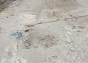 Baru Dikerjakan, Rabat Beton Nagori Mekar Mulia Sudah Rusak, dan Diduga Raup Keuntungan