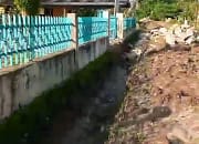 Proyek Parit Pasangan di Nagori Bayu Bagasan ‘ Siluman’ dan Meresahkan Pengguna Jalan