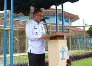 Kalapas Klas IIA Siantar M.P. Jaya Saragih Pimpin Upacara Hari Pahlawan Tahun 2023