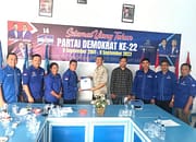 Marsekal Pertama TNI Pur Ir Budy Radjamanggala Purba, Anak Bupati Simalungun Radjamin Purba Mendaftar Ke DPC Partai Demokrat Calon Bupati Simalungun
