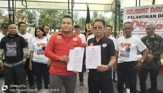 Alamsyah A.L Terlantik Jadi Ketua DPD DGP8 Kota Pematangsiantar dan Bertekad Melaksanakan Amanah Organisasi