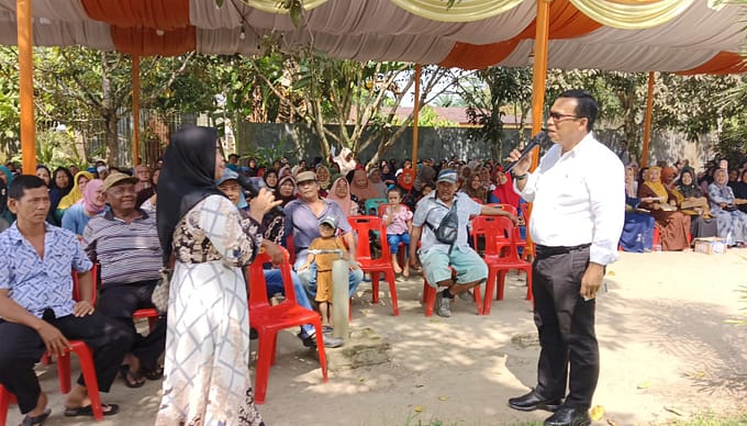 Kampanye Akbar Caleg DPRD Sumut M. Jusuf Sirait Berlangsung Sukses Dan Kondusif, Serta Dihadiri Ratusan Massa