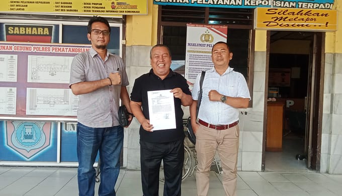 Tidak Terima Dihina, Piliaman Simarmata Laporkan Oknum DPRD Pematangsiantar ke Polisi